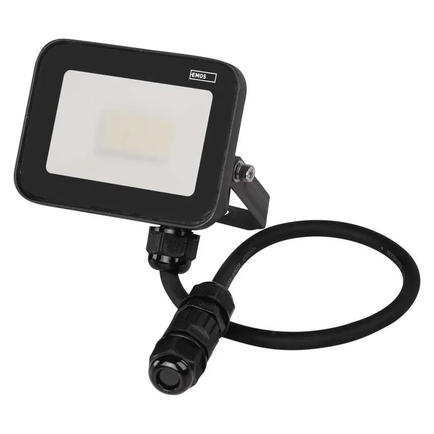 Emos ZS2612 INOVO - LED venkovní reflektor v antracitové barvě, 10W, 4000K, IP65
