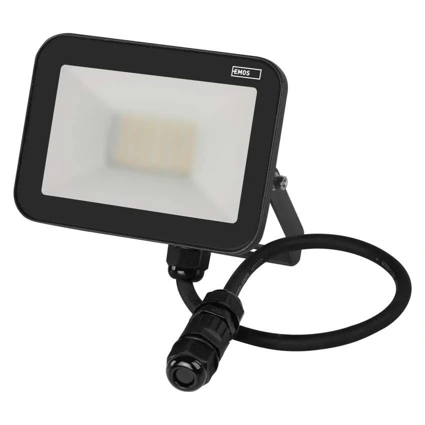 Emos ZS2622 INOVO - LED venkovní reflektor v antracitové barvě, 20W, 2200lm, 4000K, IP65