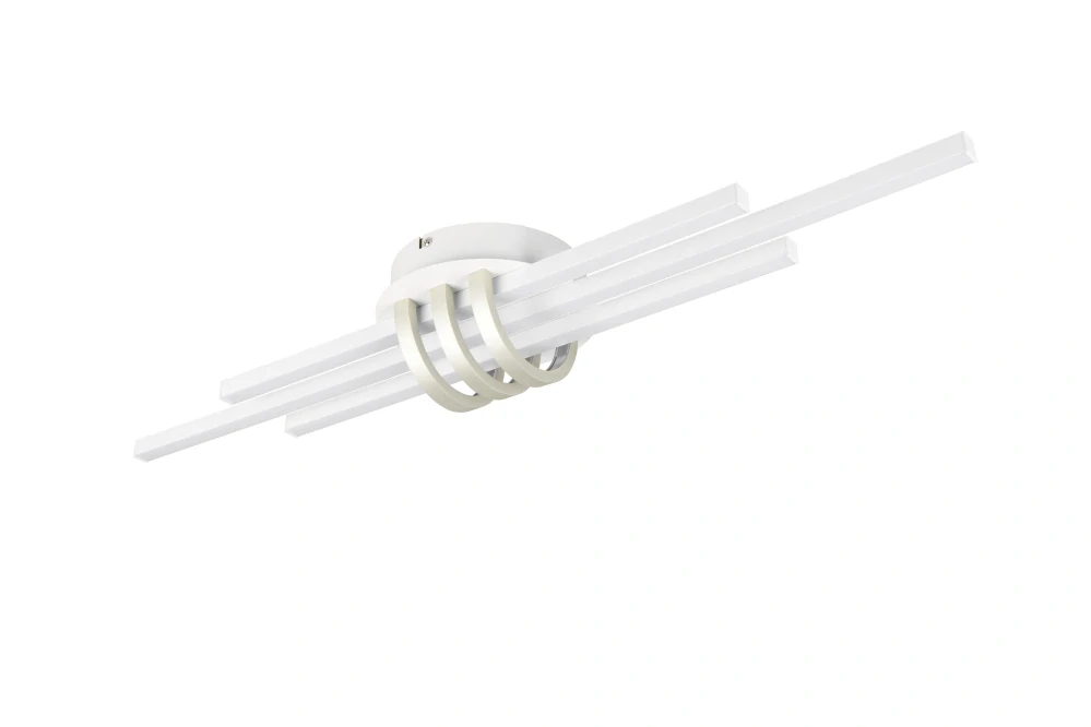 Trio Leuchten R67873131 CINTO - Stropní lustr stmívatelný klasickým vypínačem v bílé barvě, LED 20W, 3000K, 81 x 18cm