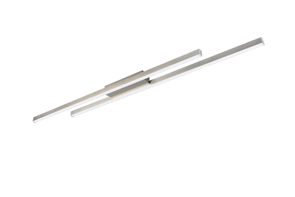Trio Leuchten R67882107 ODIO - Stropní lineární lustr v matném niklu, 22W, 110cm
