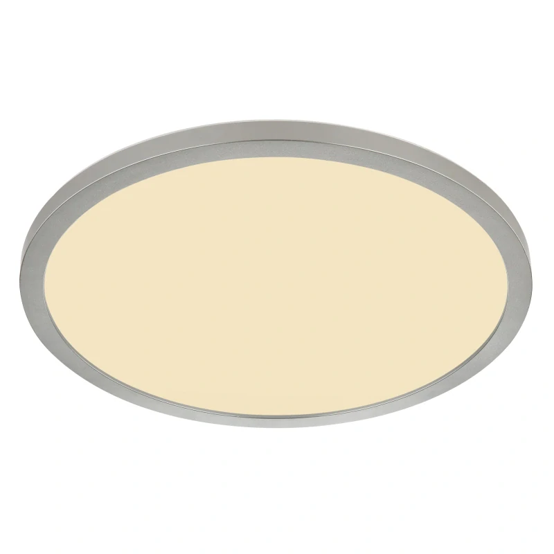 Globo 41562-24N SAPANA - Stropní koupelnové stříbrné svítidlo stmívatelné vypínačem, LED 24W, 3000K, Ø 42cm