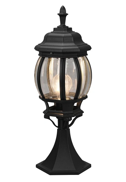 Trio Leuchten 506960132 ELVO - Zahradní stojací lampa v černé barvě ,IP44, výška 49cm
