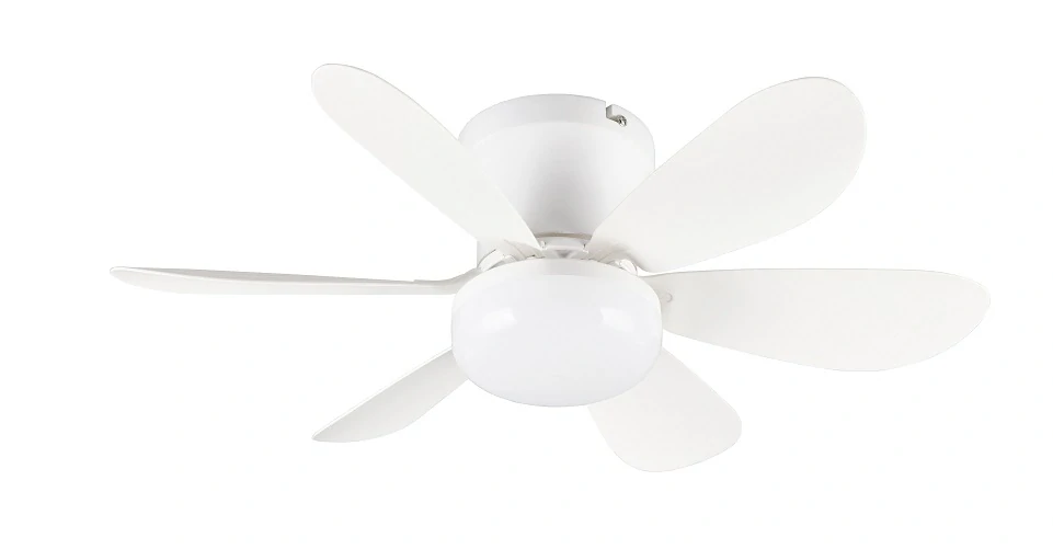 Trio Leuchten R67462131 LUND - Stropní LED bílý ventilátor s dálkovým ovladačem, LED 8W, 2700-6500K, Ø 53cm