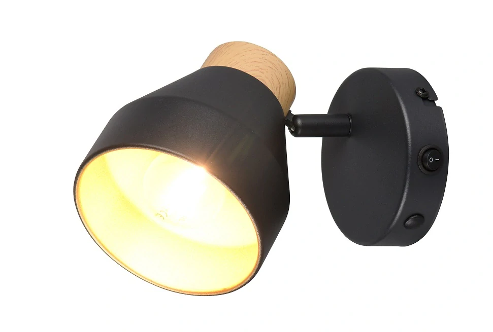 Trio Leuchten R81921732 VALENTIN - Nástěnné bodové svítidlo s vypínačem, 1 x E14