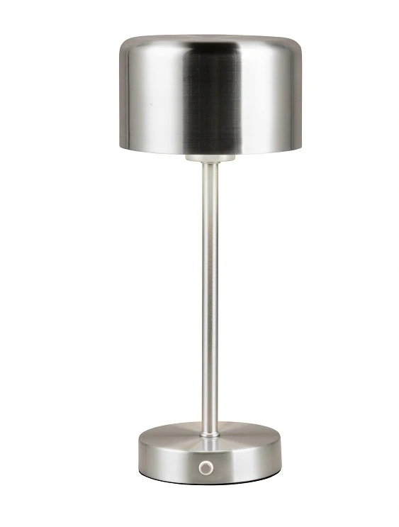 Trio Leuchten R59151107 JEFF - Stmívatelná nabíjecí přenosná lampička v matném niklu , LED 1,5W, 3000K