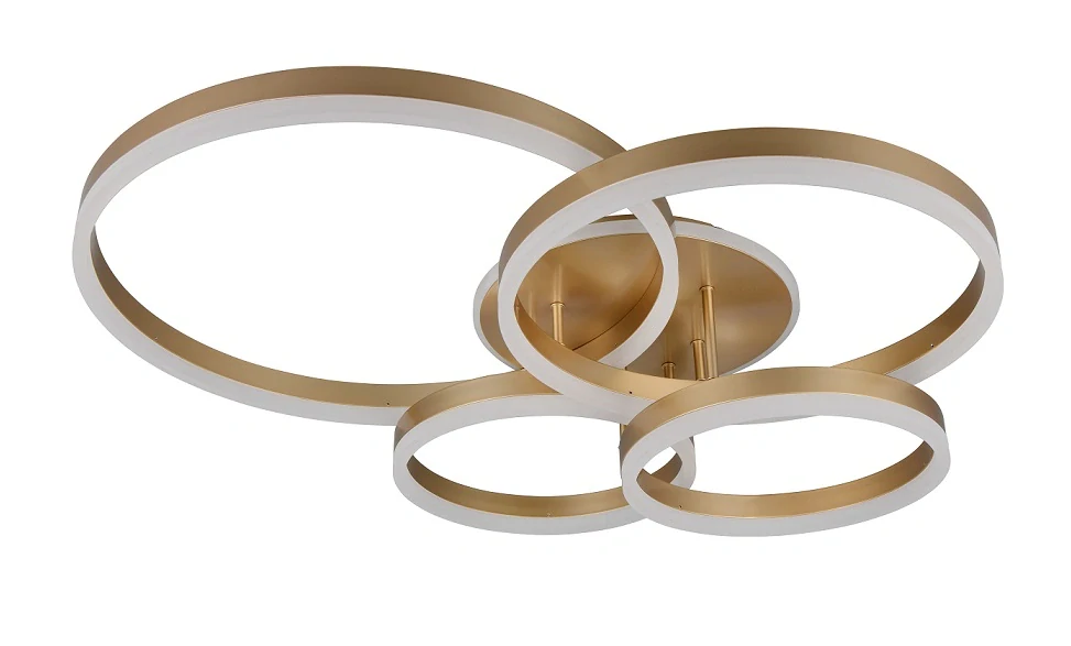 Trio Leuchten 632210479 DRAKE - Stropní LED svítidlo s dálkovým ovladačem, LED 50W, 2700 - 6000K, 80 x 70cm