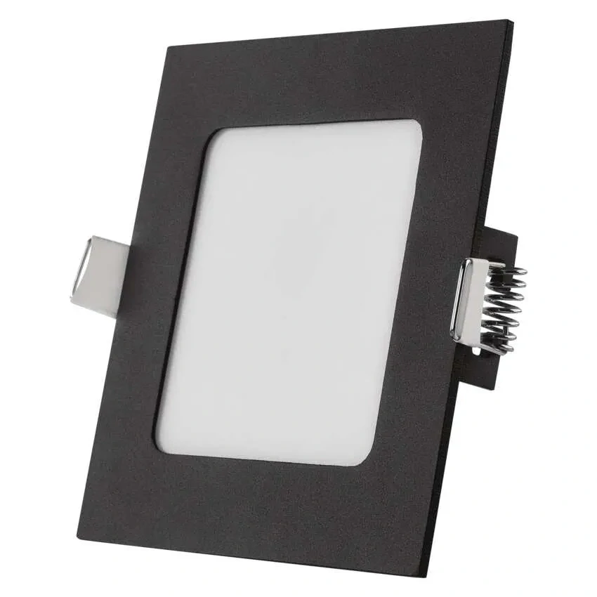 EMOS ZD2323 NEXXO - Podhledový černý LED panel, 7W, 480lm, 3000 + 3500 + 4000K, IP40/IP20, 12 x 12cm