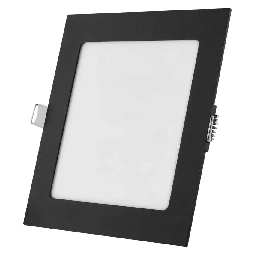 EMOS ZD2333 NEXXO - Podhledový černý LED panel, 12,5W, 1050lm, 3000 + 3500 + 4000K, IP40/IP20, 17 x 17cm