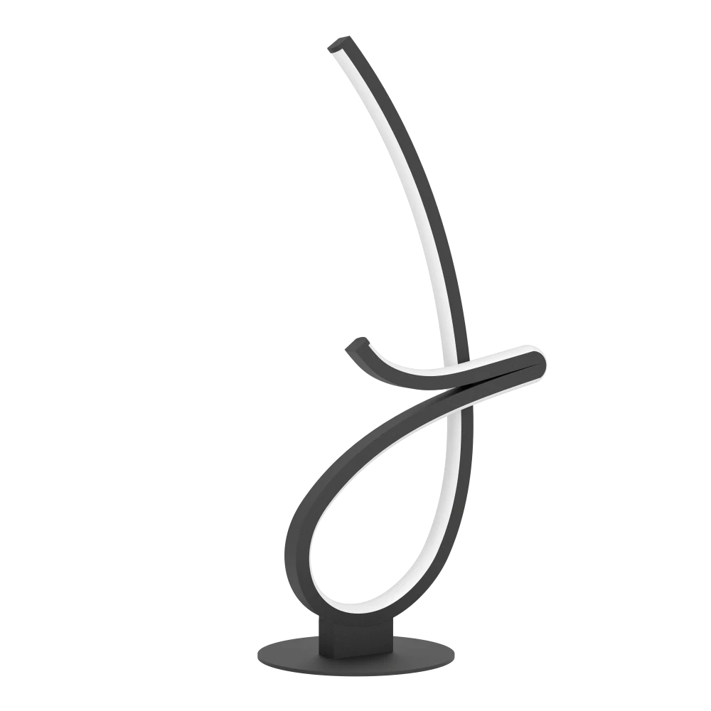 Eglo 902348 CARDONCITO - LED moderní stolní lampička v černé barvě, LED 12W, 2700K, 4000K, 6500K