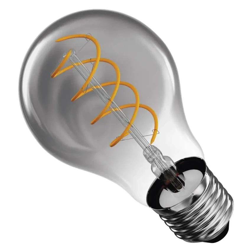 Emos Z55311 DECO SMOKE BULB - Retro LED žárovka E27 A60 s kouřovým sklem, 4,5W, 1800K