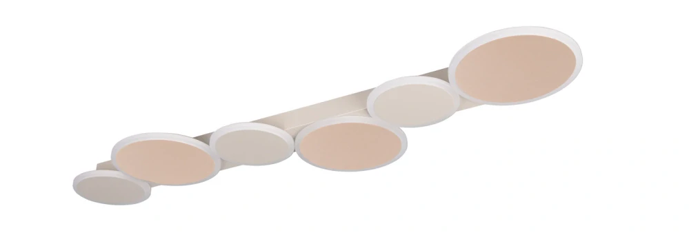 Trio Leuchten 636910665 OVELA - Stropní LED svítidlo s dálkovým ovladačem, LED 34W, 3900lm, 2700 - 6500K, 100 x 30,5cm