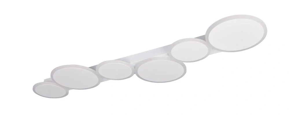 Trio Leuchten 636910631 OVELA - Stropní LED svítidlo s dálkovým ovladačem, LED 34W, 3900lm, 2700 - 6500K, 100 x 30,5cm