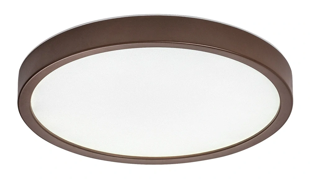 Rabalux 75080 MAUREC - Stropní LED venkovní svítidlo v hnědé barvě, LED 18W, 1540lm, 3000 - 4000 - 6000K, IP44, 29cm