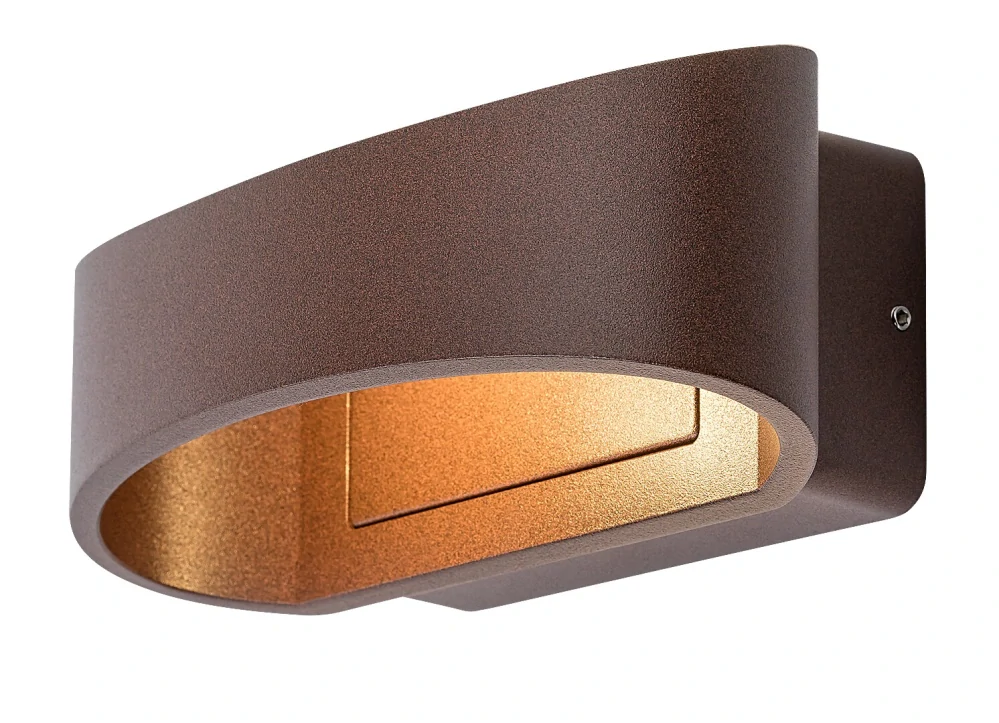 Rabalux 77180 GERLA - LED nástěnné svítidlo v hnědé barvě, LED 9W, 3000K, IP54