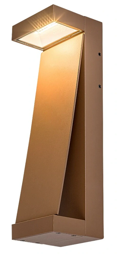 Rabalux 77068 BRADU - LED nástěnné svítidlo v hnědé barvě, LED 12W, 3000K, IP65