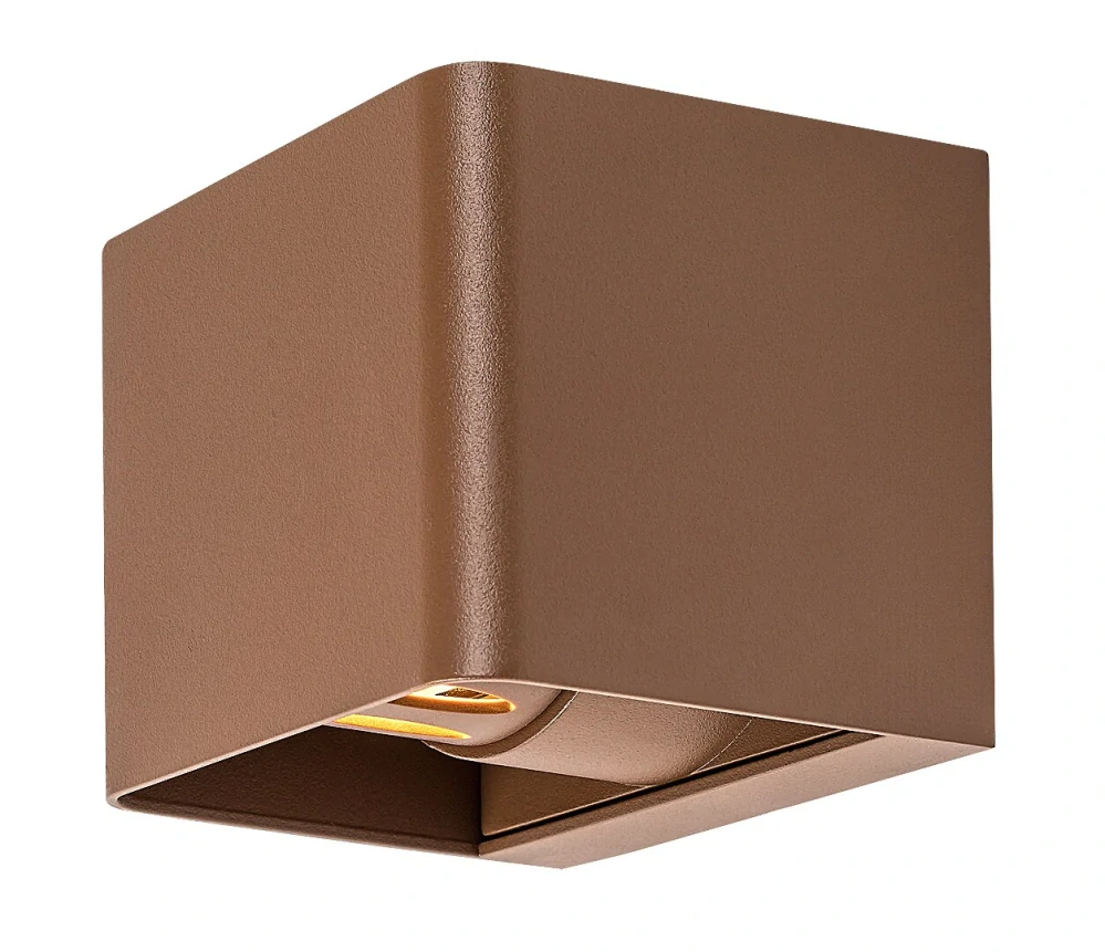 Rabalux 77169 HALLSTATT - LED nástěnné svítidlo v hnědé barvě, LED 10W, 3000K, IP54