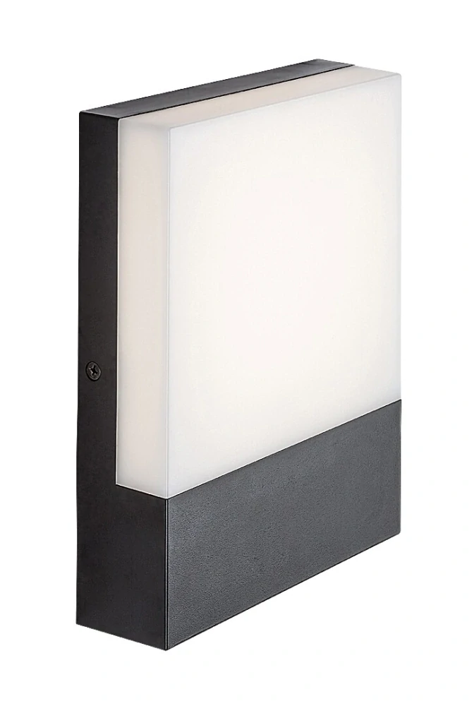 Rabalux 77097 GIMONE - Nástěnné LED venkovní svítidlo v černé barvě, LED 10W, 4000K, IP44