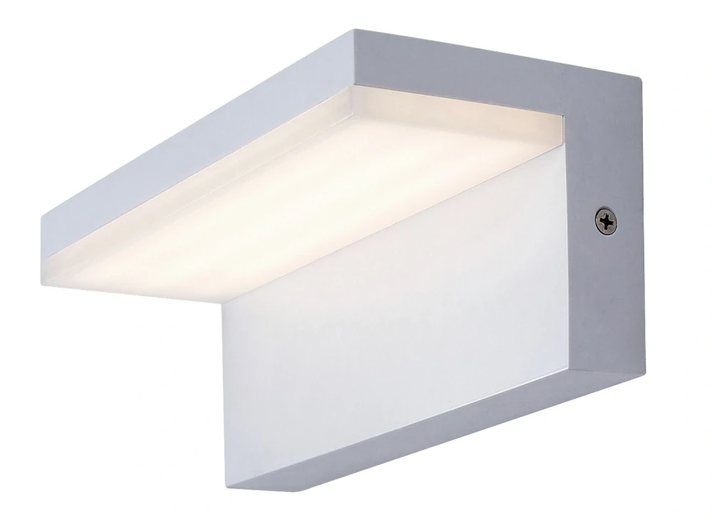 Rabalux 77093 ZARAGOZA - Nástěnné LED venkovní svítidlo v bílé barvě, LED 10W, 4000K, IP54