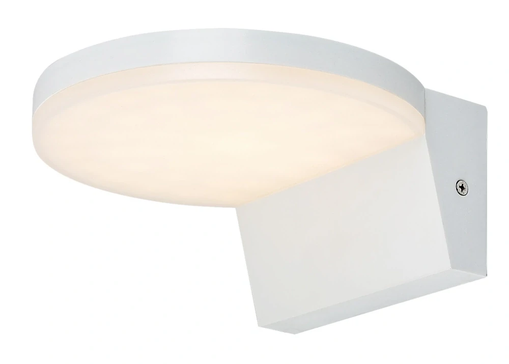 Rabalux 77118 BATIDA - Nástěnné LED venkovní svítidlo v bílé barvě, LED 9W, 2700 / 4000 / 6500K, IP54