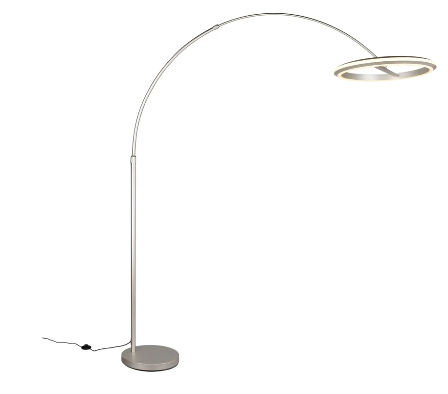 Trio Leuchten 442410107 AMADOR - Stmívatelná LED stojací oblouková lampa se změnou barvy světla, LED 21W, 2300+3000+4000K, 205cm