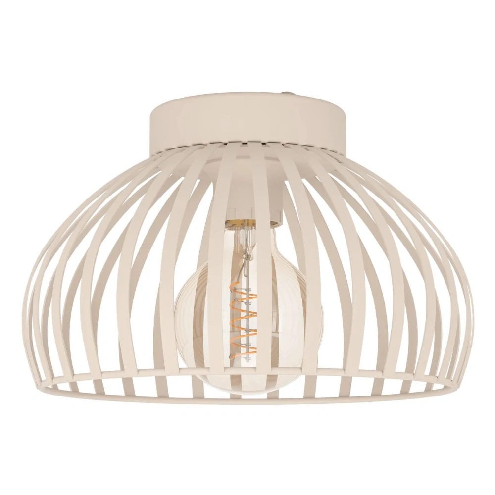 Eglo 901746 MOGANO 3 - Pískový stropní lustr ve vintage stylu, 1 x E27, Ø 28cm