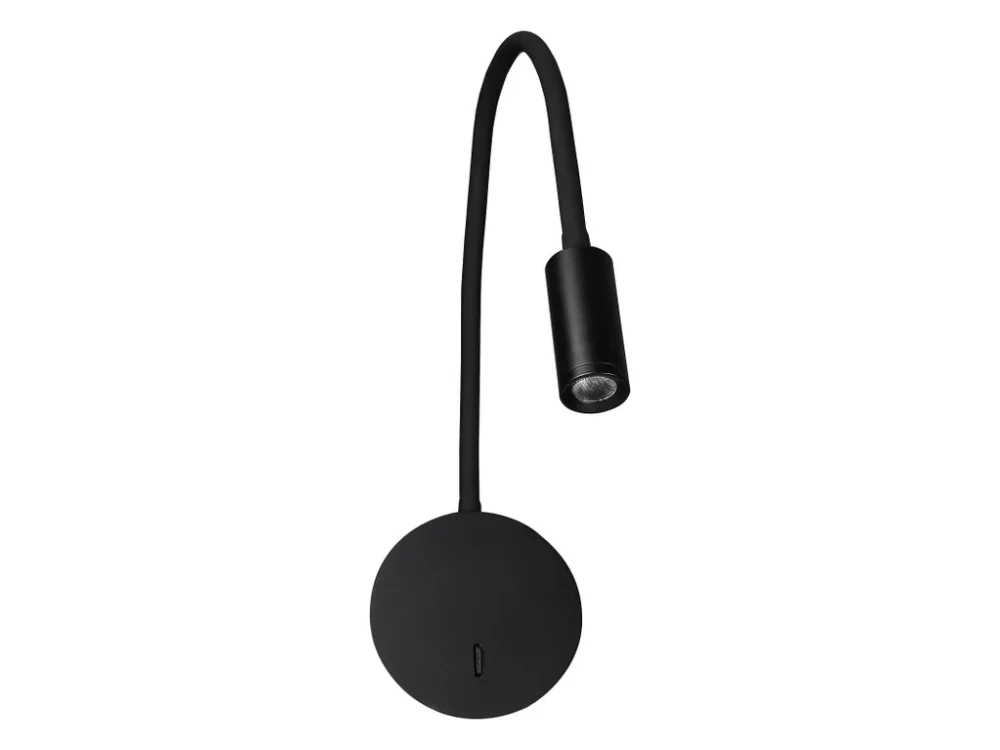 Palnas 61004174 Freja - Nástěnné LED svítidlo s polohovatelným ramenem, černá