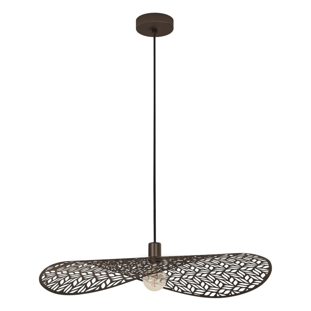 Eglo 44167 SWABY - Závěsné svítidlo v bronzové barvě, 1 x E27, 80cm