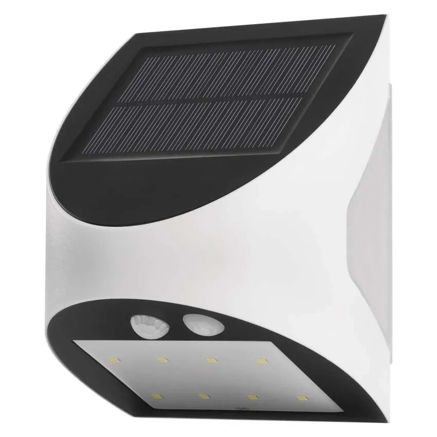 Emos ZG172S LUMI - LED nástěnné solární svítidlo s pohybovým čidlem, 240lm, 4000K, IP54
