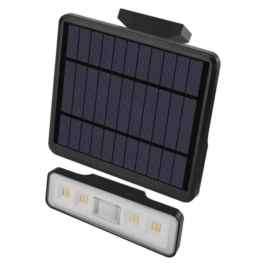 Emos ZG112S SUNNO - LED nástěnné solární svítidlo s pohybovým čidlem, 1300lm, 4000K, IP54