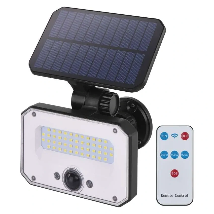 Emos ZG132S SPILO - LED nástěnné solární svítidlo s pohybovým čidlem, možnost zapíchnutí, 1500lm, 4000K, IP54