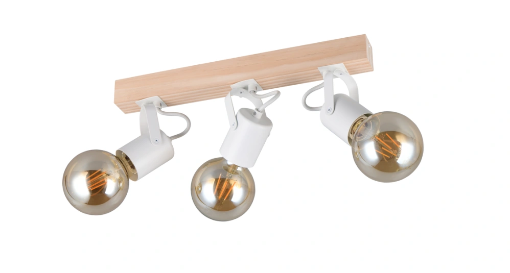 Trio Leuchten R86663031 LYNAR - Sropní trojbodové svítidlo v retro stylu, 3 x E27