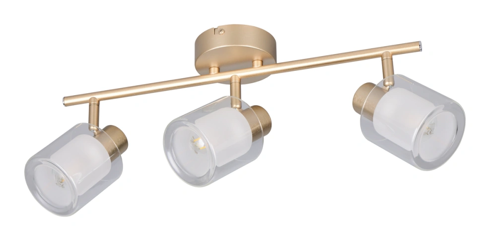 Trio Leuchten R88163079 NERALO - Stropní bodové svítidlo ve zlaté barvě, 3 x E14