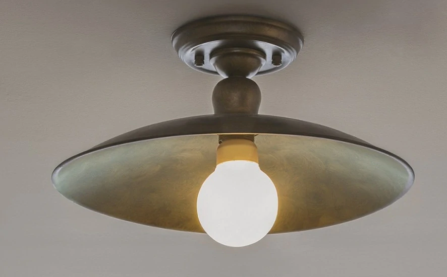 Redo LENA 02-757 - Rustikální stropní lustr + Dárek LED retro žárovka