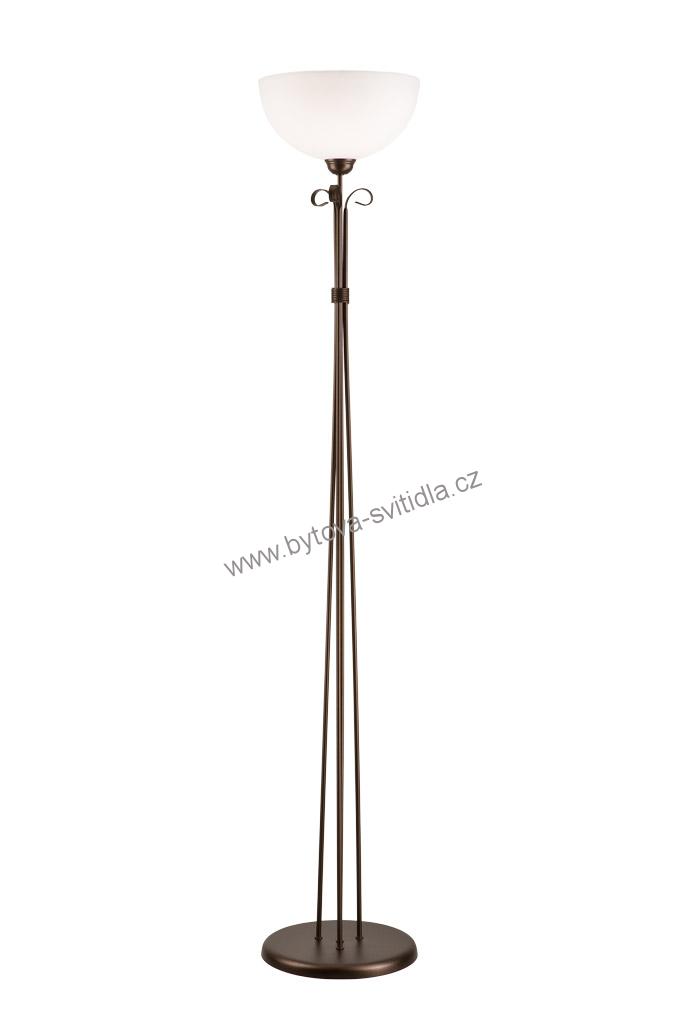 Lamkur LP1.6 ADELE brown 21294 - Stojací rustikální lampa