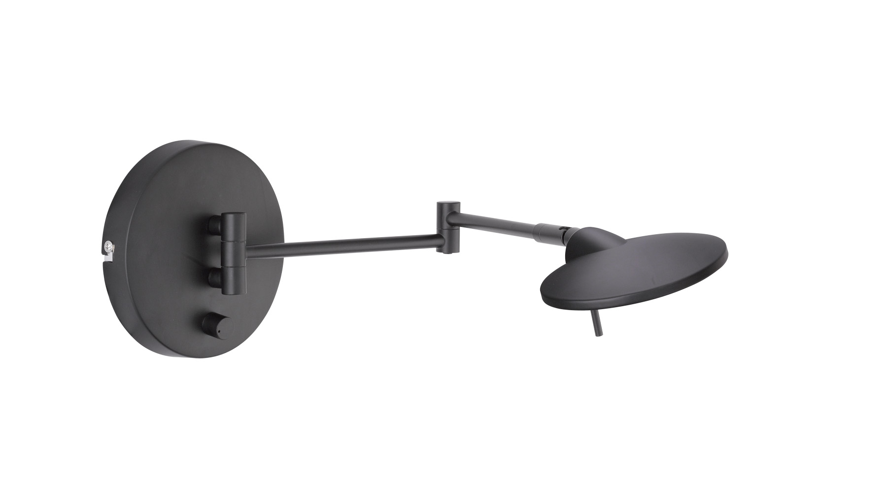 Trio Leuchten 274770132 KAZAN - Stmívatelné LED nástěnné svítidlo na kloubu v matné černé barvě