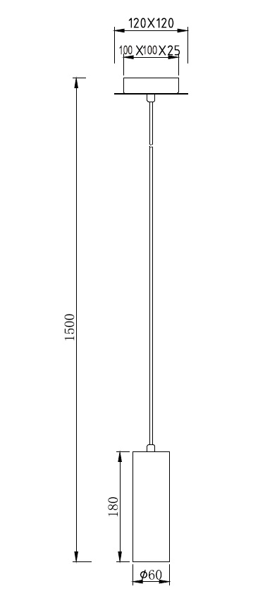 Trio Leuchten 312400132 MARLEY black  - Závěsné barové svítidlo v černé barvě 1 x GU10