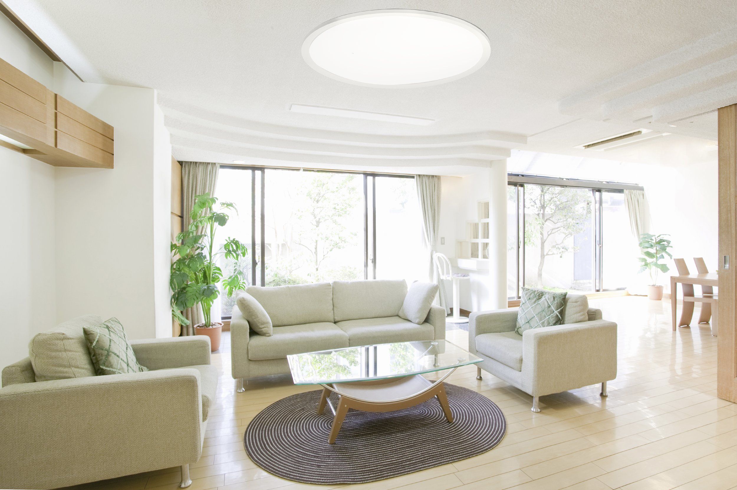 Eglo 97503 SARSINA - LED stropní stmívatelné kulaté svítidlo, Ø 60cm, 36W, 4000K