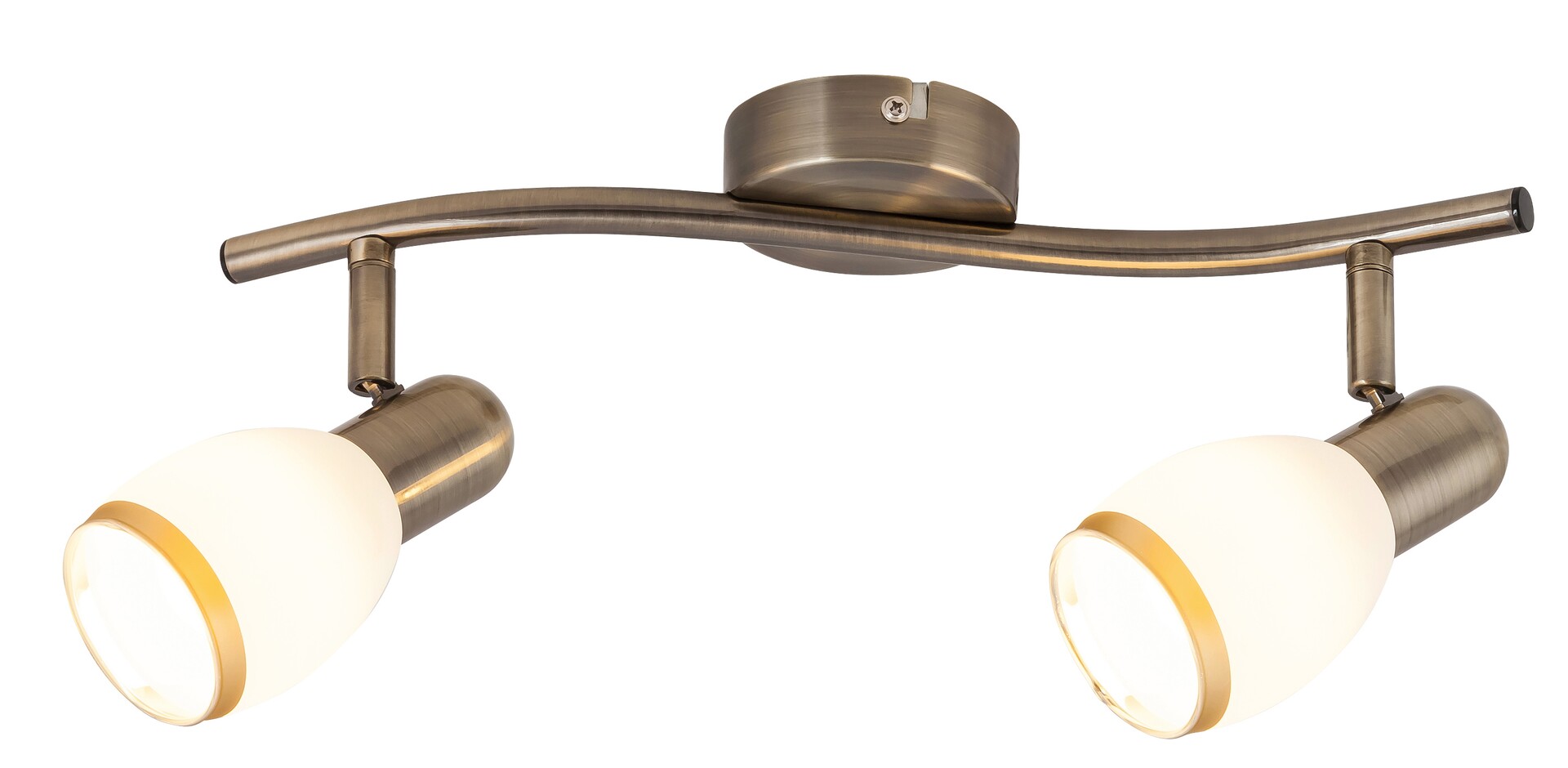 Rabalux 5971 ELITE bronze - Moderní nástěnné nebo stropní svítidlo 2 x E14
