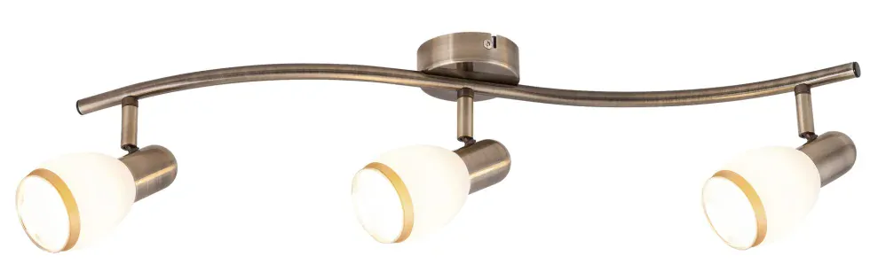Rabalux 5972 ELITE bronze - Moderní stropní bodové svítidlo 3 x E14