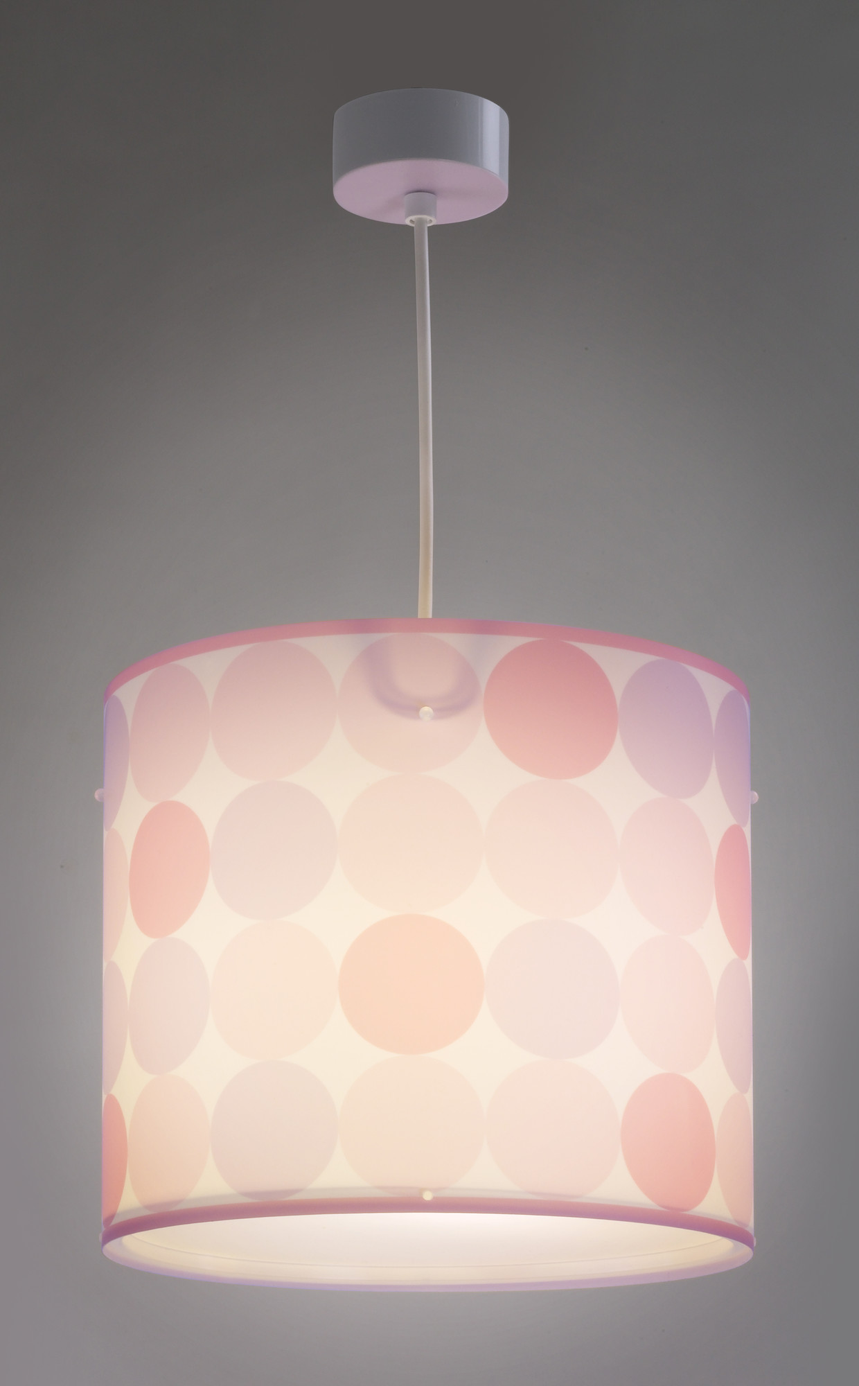 Dalber 62002S COLORS - Dětské závěsné svítidlo pro holčičky + Dárek LED žárovka