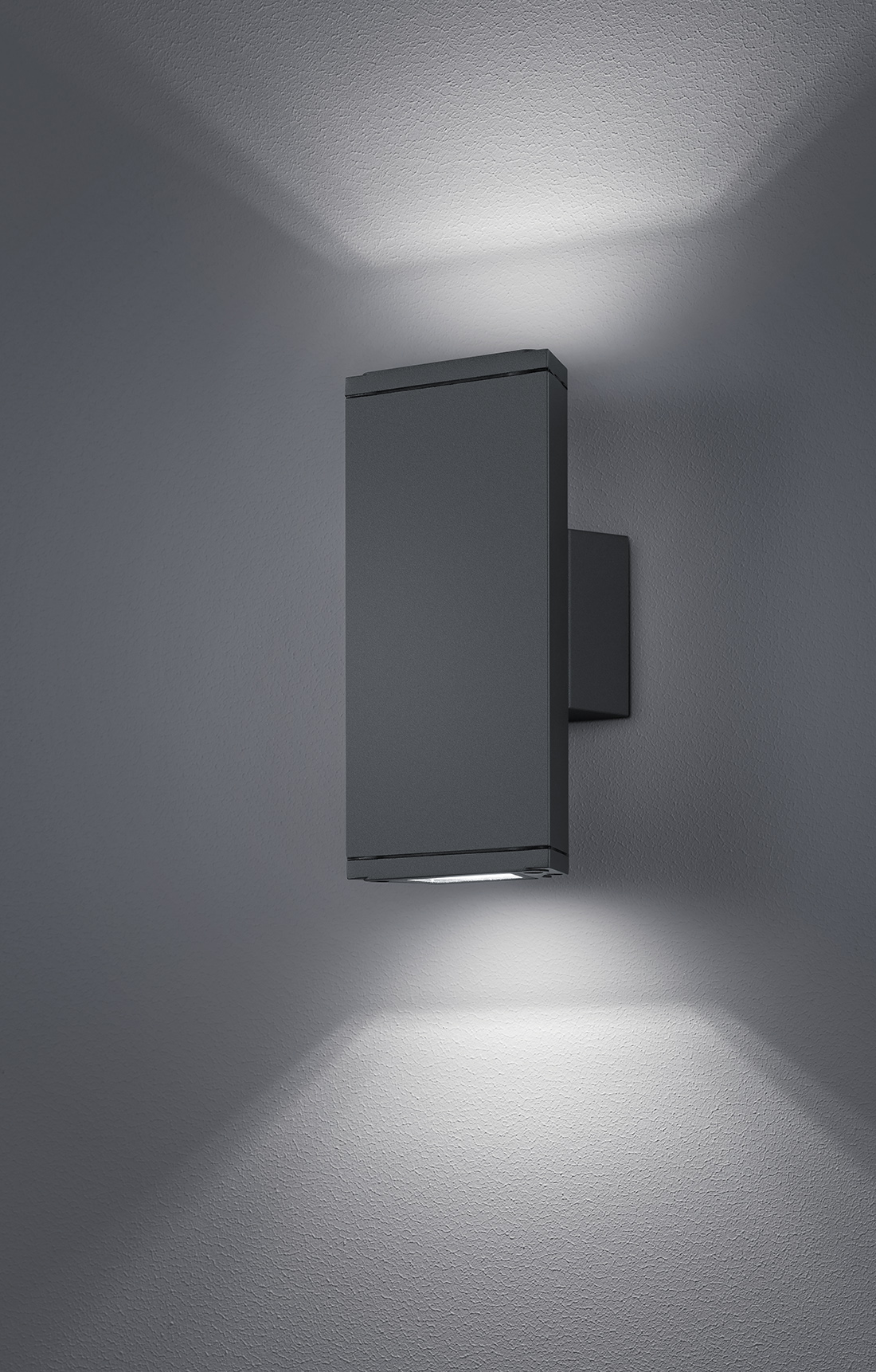 Trio Leuchten 228460242 COLORADO - LED venkovní nástěnné svítidlo IP54, 2x3W, antracit