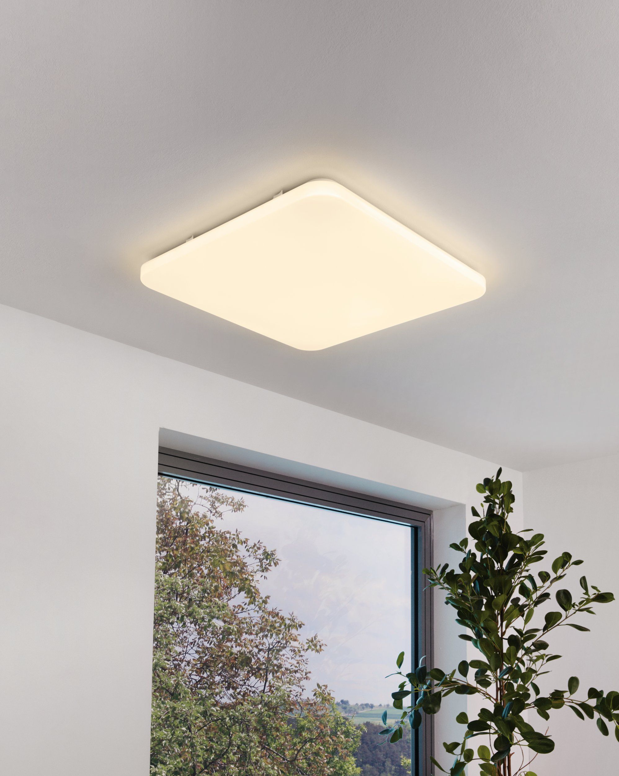 Eglo 98447 FRANIA - LED stropní svítidlo, 53 x 53cm, 49,5W, 3000K