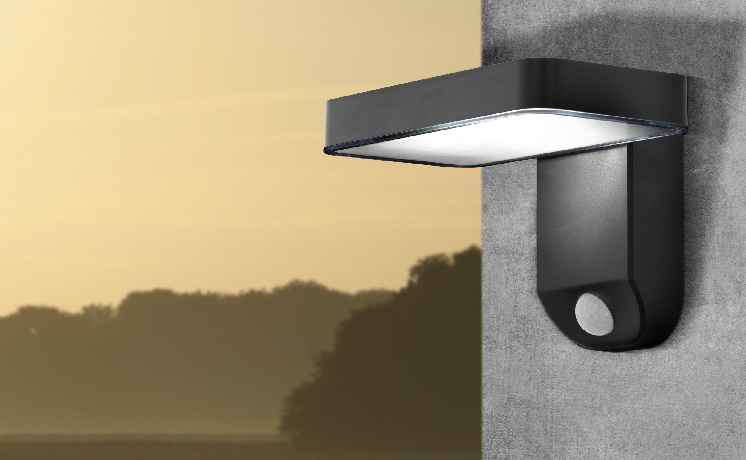 Eglo 98191 PASTION - LED solární nástěnné svítidlo s čidlem 4,5W,