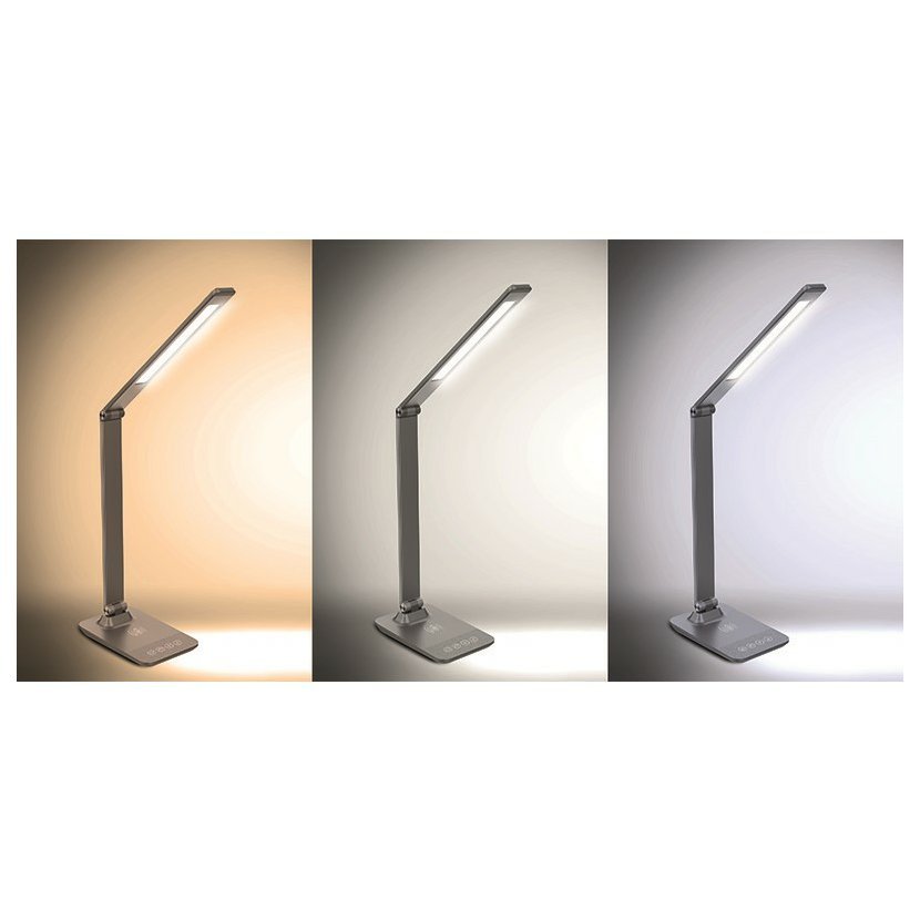 Solight WO55-G - LED stolní lampička s bezdrátovým nabíjením