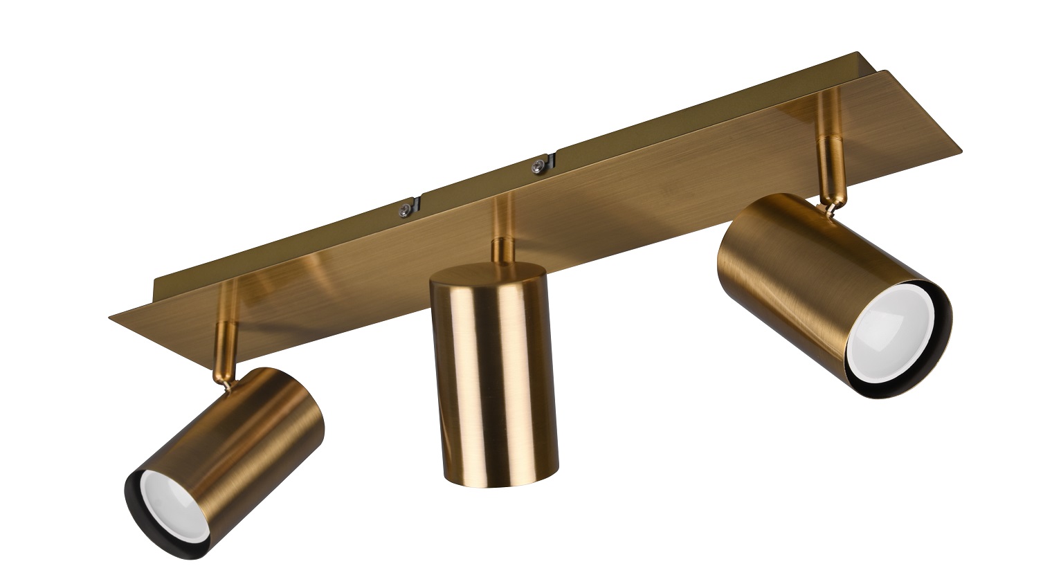 Trio Leuchten 802400304 MARLEY brass - Stropní bodové svítidlo ve staromosazné barvě 3 x GU10