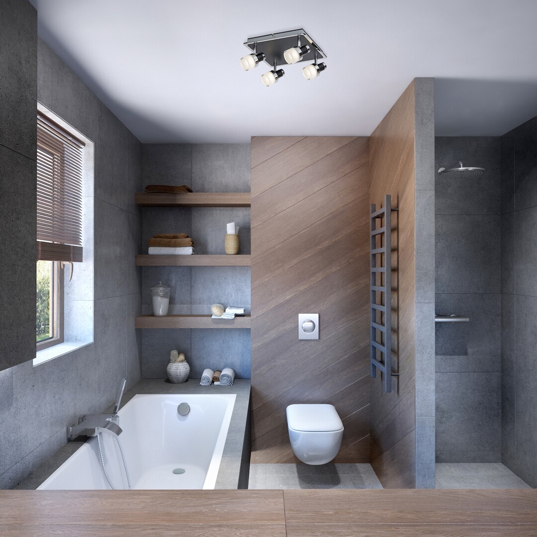 Rabalux 5024 HAROLD - LED stropní koupelnové svítidlo 20W, 4000K