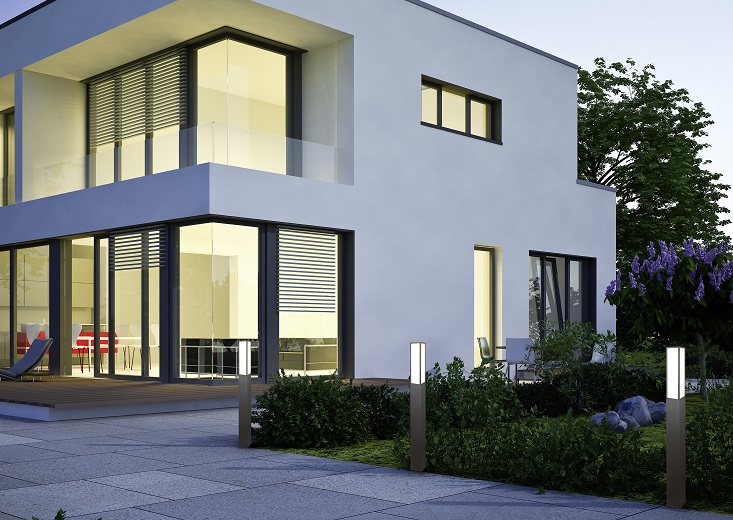 Trio Leuchten 426260142 FUERTE - LED venkovní stojací lampa v antracitové barvě, 15W, 3000K, IP54, 155cm