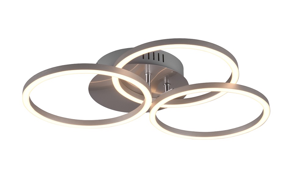 Trio Leuchten R62823107 CIRCLE - Stropní LED svítidlo s dálkovým ovladačem, LED 27W, 2700 - 6000K, Ø 43,5cm