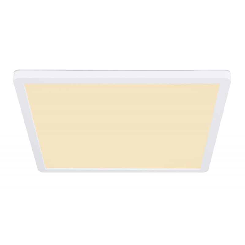 Globo 41563-18W SAPANA - Stropní koupelnové bílé svítidlo stmívatelné vypínačem, LED 18W, 3000K, 30 x 30cm