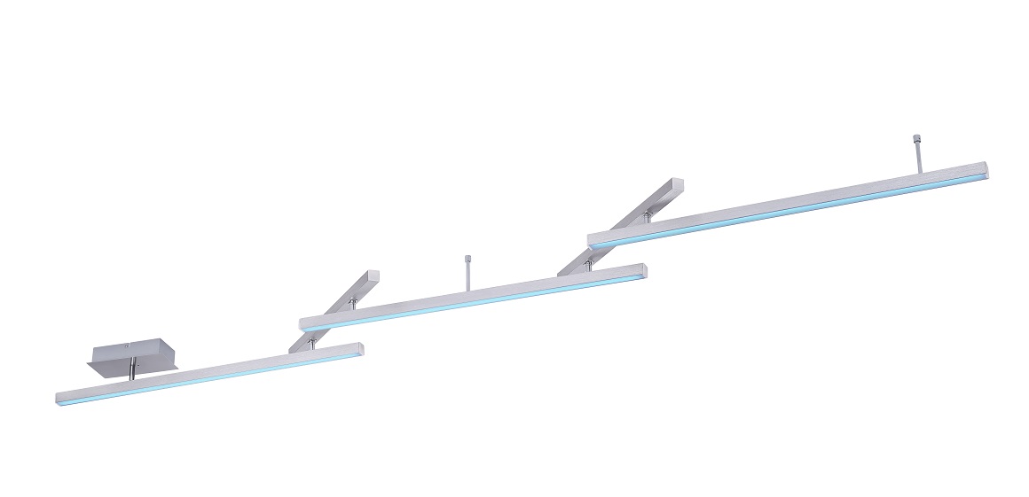 Trio Leuchten 651210507 MELBY - LED RGB stropní svítidlo, aplikace WIZ, LED 23W, 3000-5000K+ RGB, 242cm